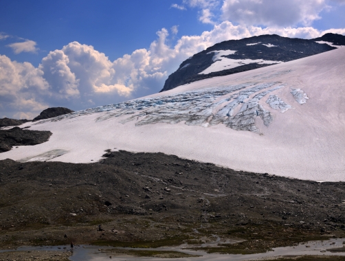 Ledovec Hardangerjokulen